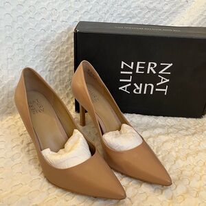 NIB Naturalizer Women's Tan Anna Pumps 10.5 Formal Work Bridesmaid Classic